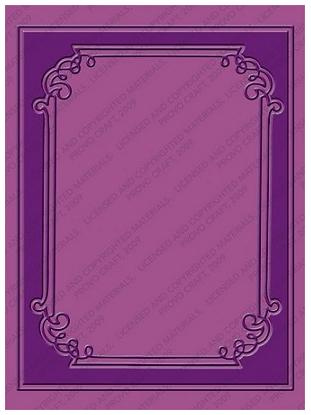 Cuttlebug Embossing Folder Grace’s Frame