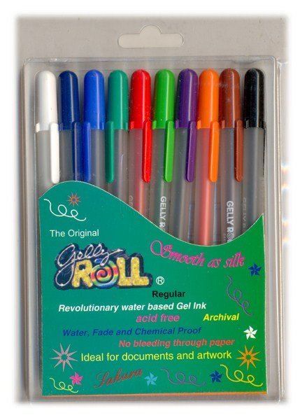 Sakura Gelly Roll Regular Set of 10 pens