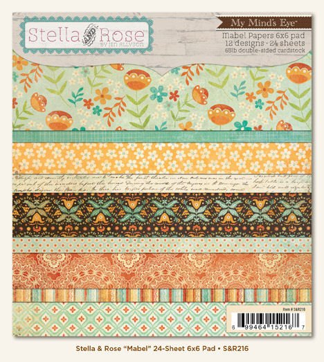 Stella and Rose - Mabel - 6x6 Paper Pack