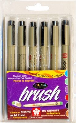 Sakura Pigma Brush Pens