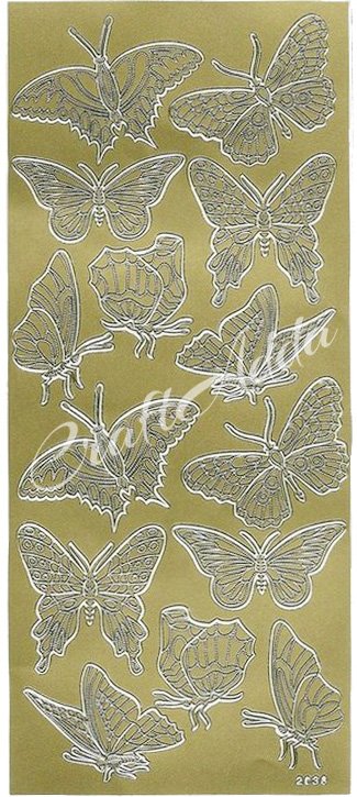 Peel Off Sticker (2038) - Set of 4