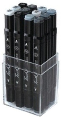 Shinhan Touch Marker "BG" (Blue Gray) Color - Set of 12