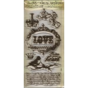 Tim Holtz Visual Artistry Clear Stamps - Urban Grunge
