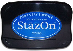 StazOn Solvent Ink Pad - Azure
