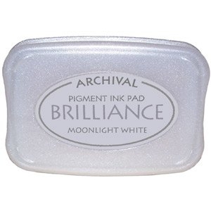 Brilliance Archival Pigment InkPad - Moonlight White
