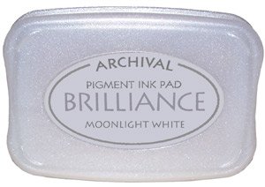 Brilliance Archival Pigment InkPad - Moonlight White