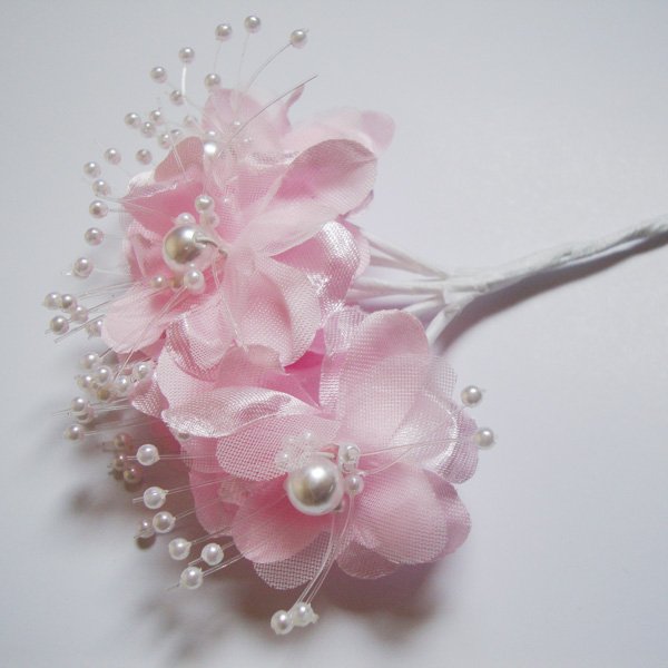 Silk Flowers - Pink