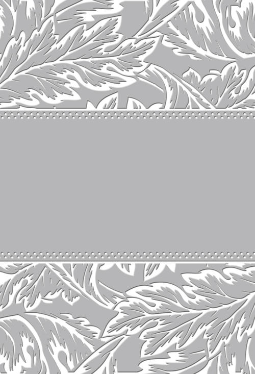 Couture Creations Embossing Folder - Bon Jour (5"X7")