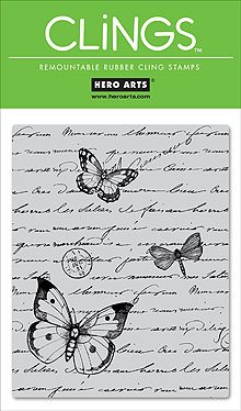 Hero Arts Rubber Stamp - Antique Writing