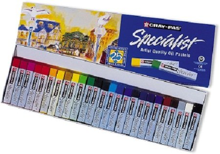 Sakura Specialist Oil Pastels - Set of 25 assorted colors