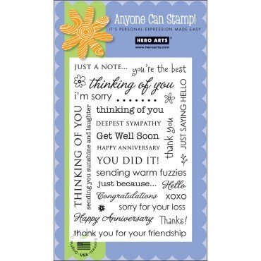 Hero Arts Clear Stamp - Everyday Sayings