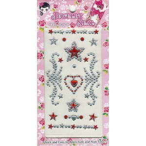 Hearts & Swirls Stickers