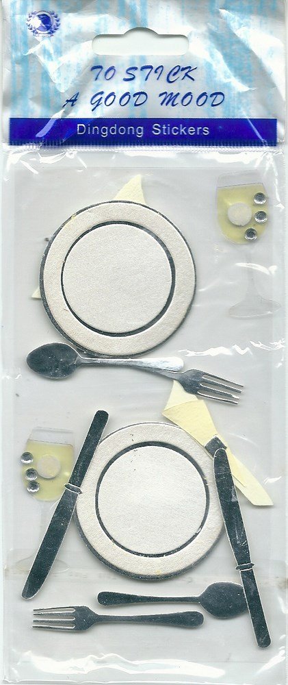 Dine & Wine Stickers