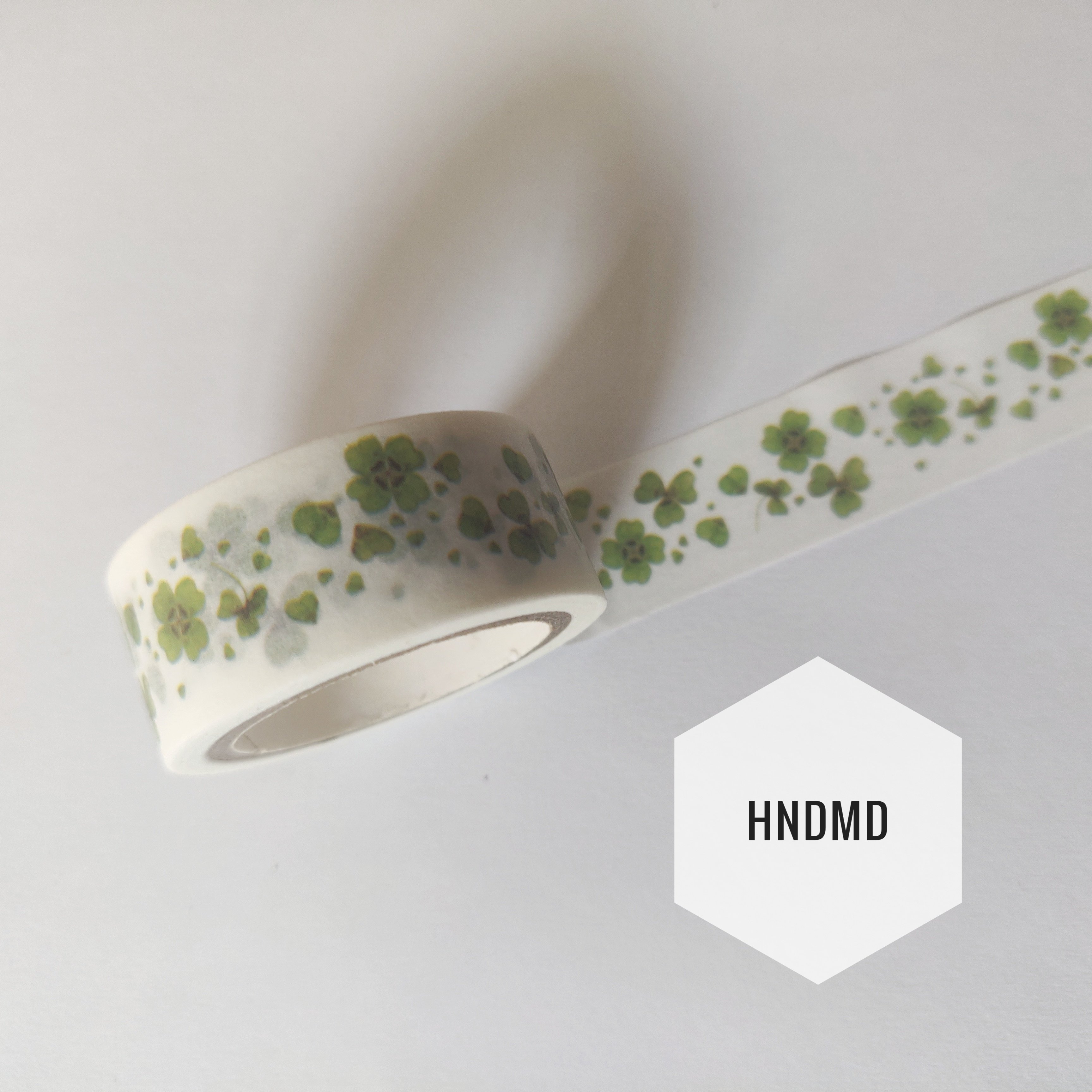 Green Clovers Washi Tape