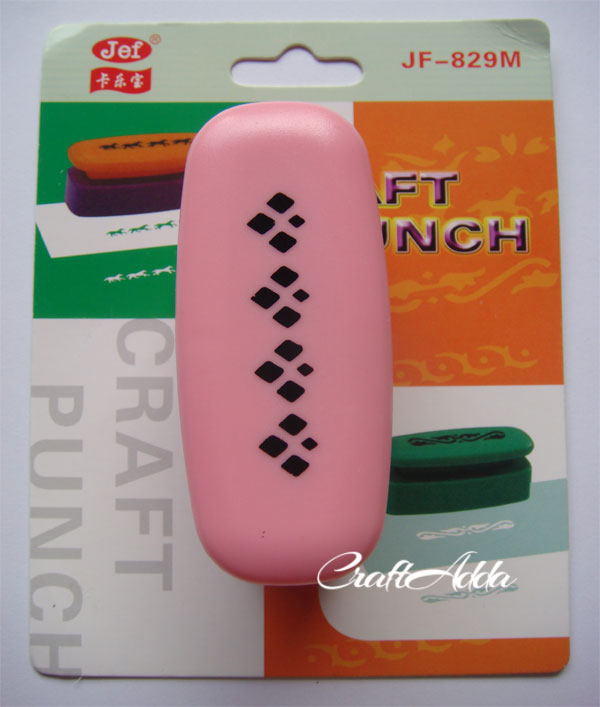 Jef Giant Craft Punch - Argyle Pattern