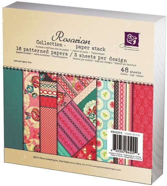 Prima - Rosarian - 6x6 Paperpack