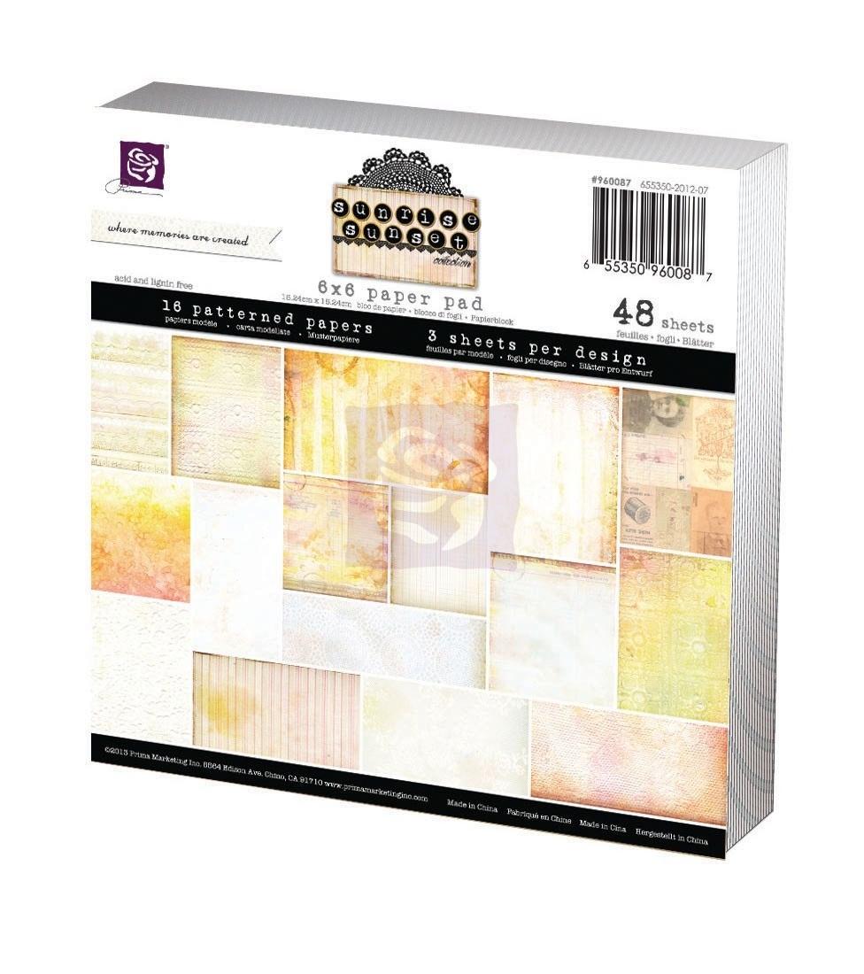 Prima - Sunrise Set - 6x6 Paperpack