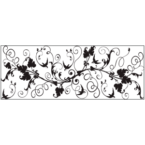 Fiskar Continous Stamps - Elegant Vines