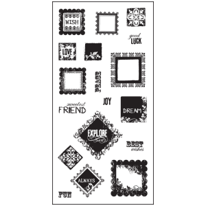 Fiskar Stamps - Squarely Sentimental