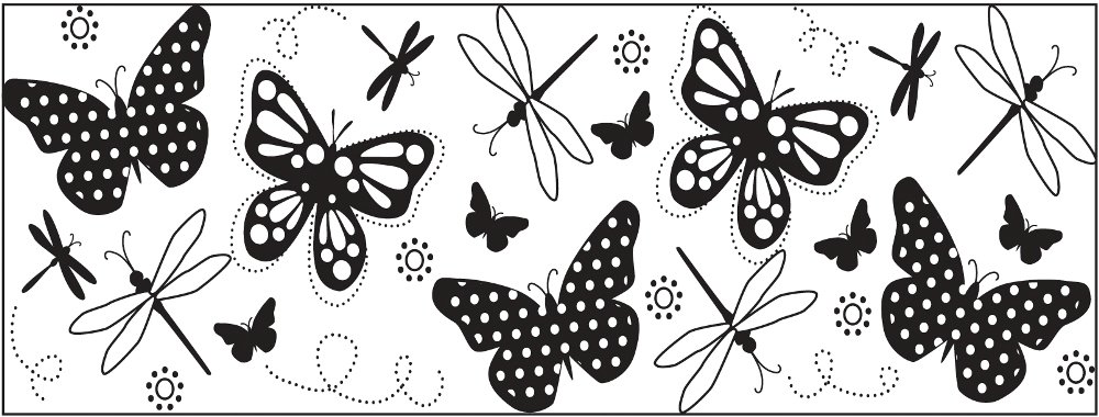 Fiskar Continous Stamps - Summer Wings