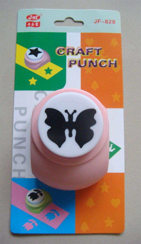 Jef Giant Craft Punch - Butterfly Design 2