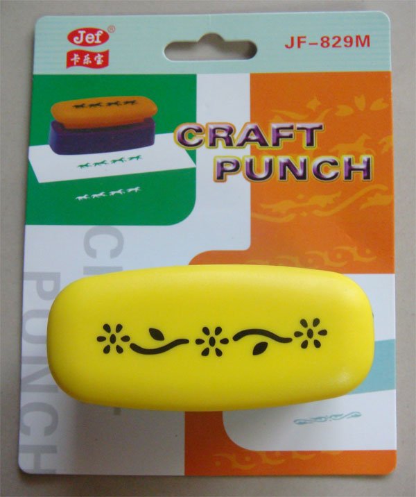 Jef Giant Craft Punch - Flower & Vines