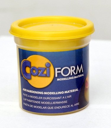 Mungyo Coziform air hardening clay (Yellow) - 100gms