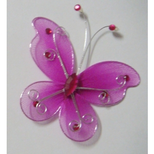 Net Butterflies - Pink (Large)