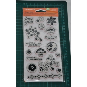 Fiskar Stamps - Floral Flair
