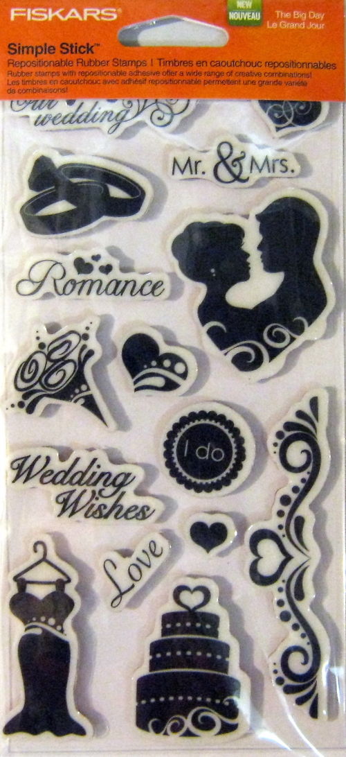 Fiskar Stamps - The Big Day