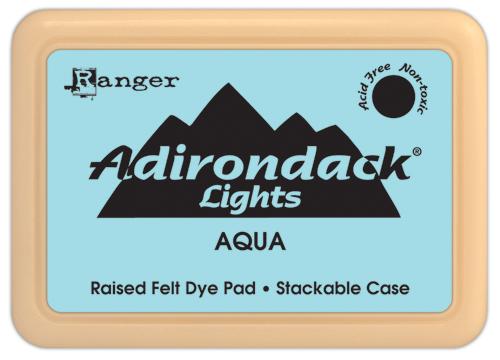 Adirondack Dye Ink Pad Lights - Aqua