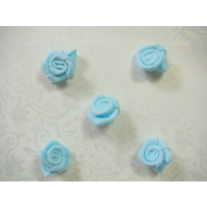 Felt Roses - Blue