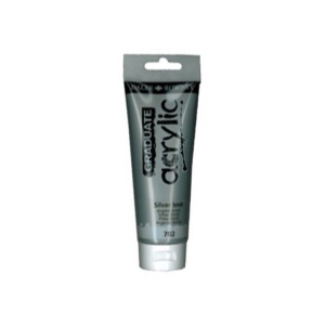Daler Rowney Graduate Acrylics Tube - Silver
