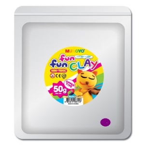 Mungyo Fun Fun Clay - Violet (50gms)