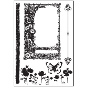 Prima Flowers Sun Kiss Cling Stamp