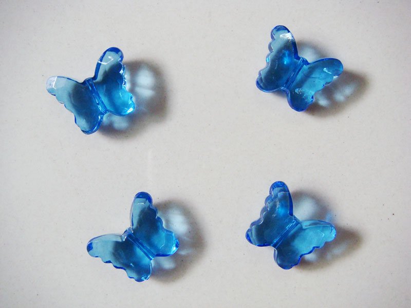Plastic Butterflies - Dark Blue