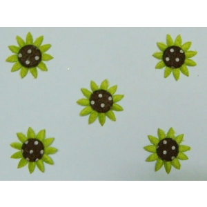 Sunflowers - Parrot Green