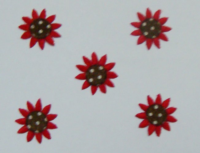 Sunflowers - Red