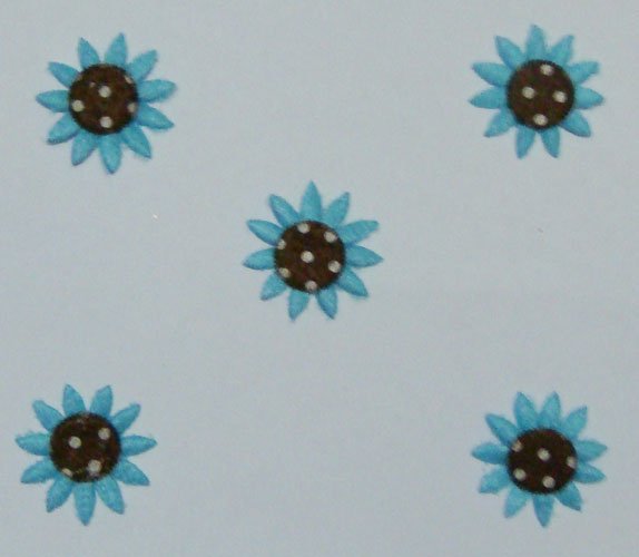 Sunflowers - Sky Blue