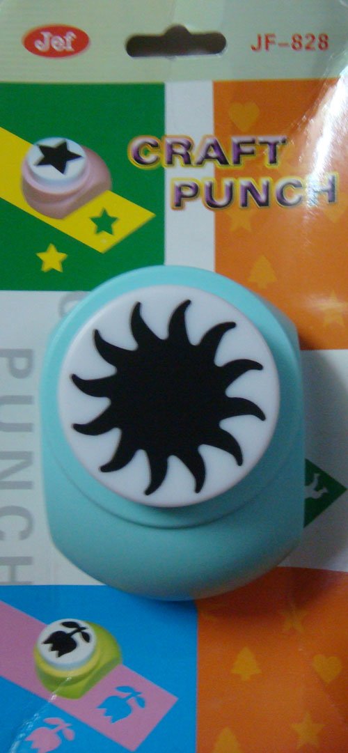 Jef Giant Craft Punch - Sun centre for flower spacious