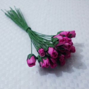 A bunch of Mini Flowers - Dark Pink