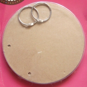 Chipboard Album - Circle