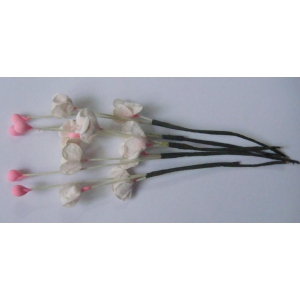 A Stem of Flowers with stamens - Cream