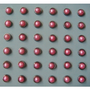 Pearl Brads (Medium) - Pink