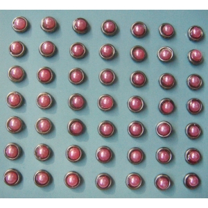 Pearl Brads (Small) - Pink