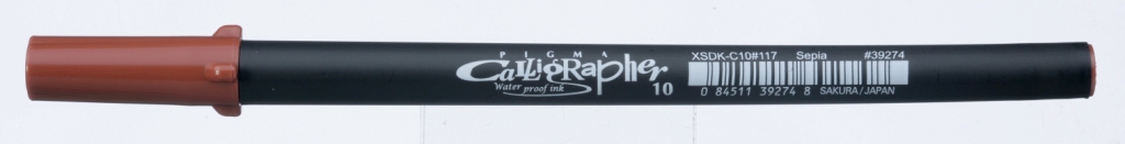 Sakura Pigma Calligrapher Sepia (Set of 3)