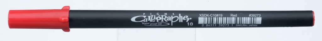Sakura Pigma Calligrapher Red (Set of 3)