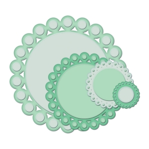 Spellbinders Nestabilities Decorative Elements Dies Beaded Circles