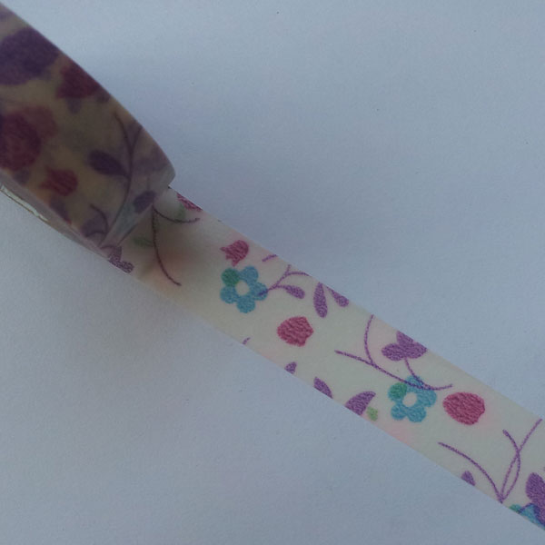 Floral - Colorful - Japanese Washi Tape