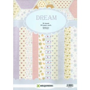 Assorted A4 Paper Pack - Dream (Set of 30 sheets)